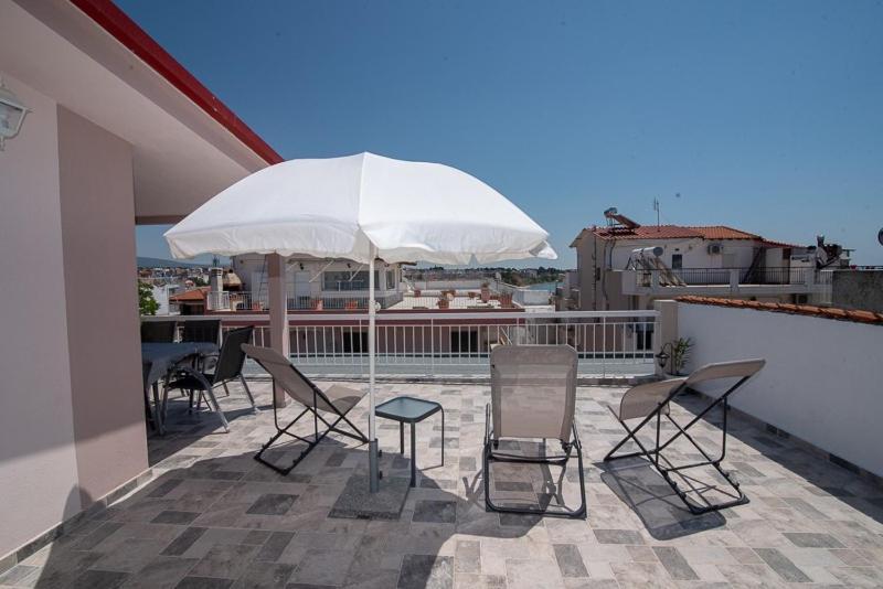 Grcka Reni Greece Beach Penthaus 3 Nea Kallikrateia Esterno foto
